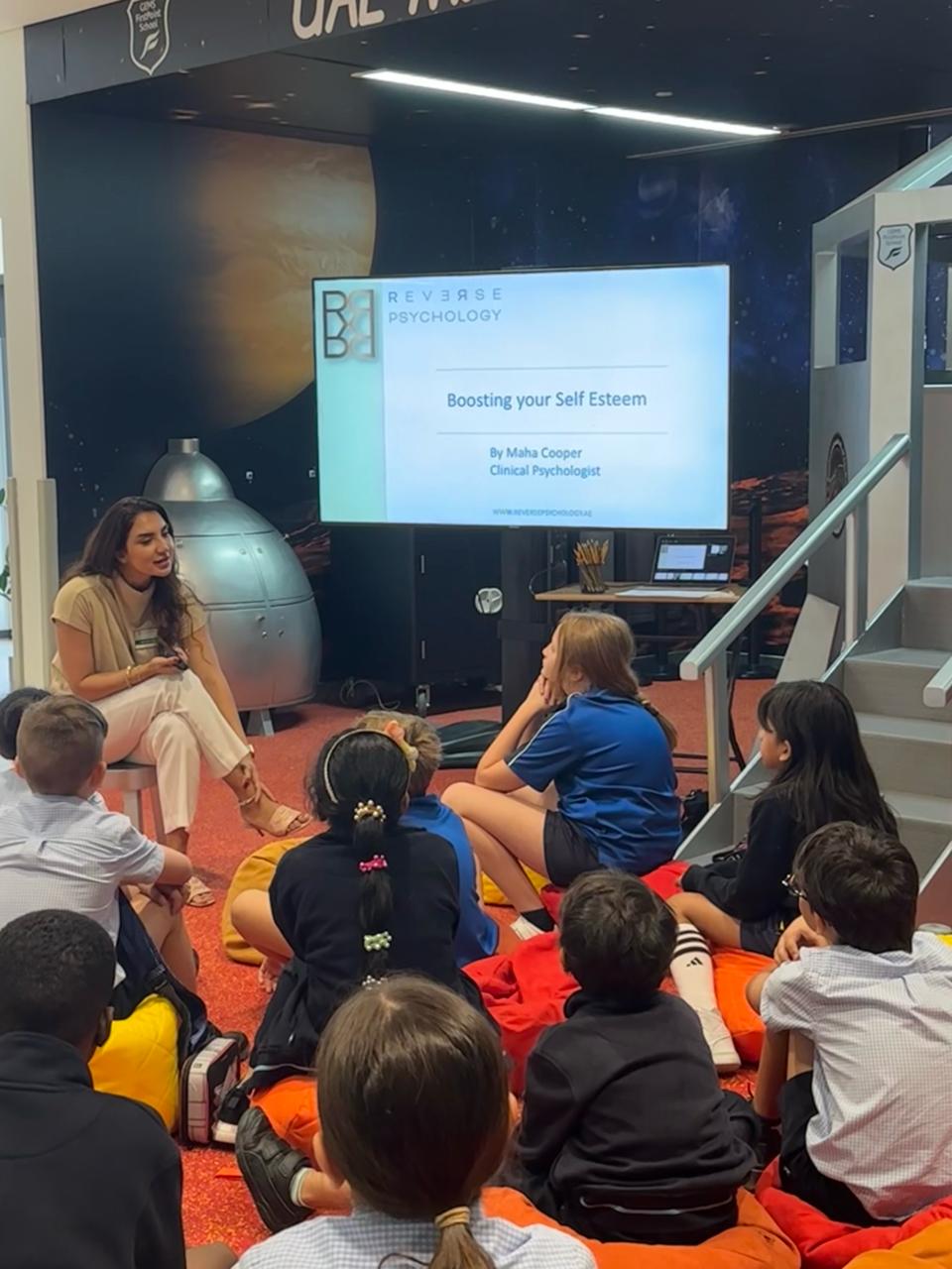 Children's workshop on boosting self esteem