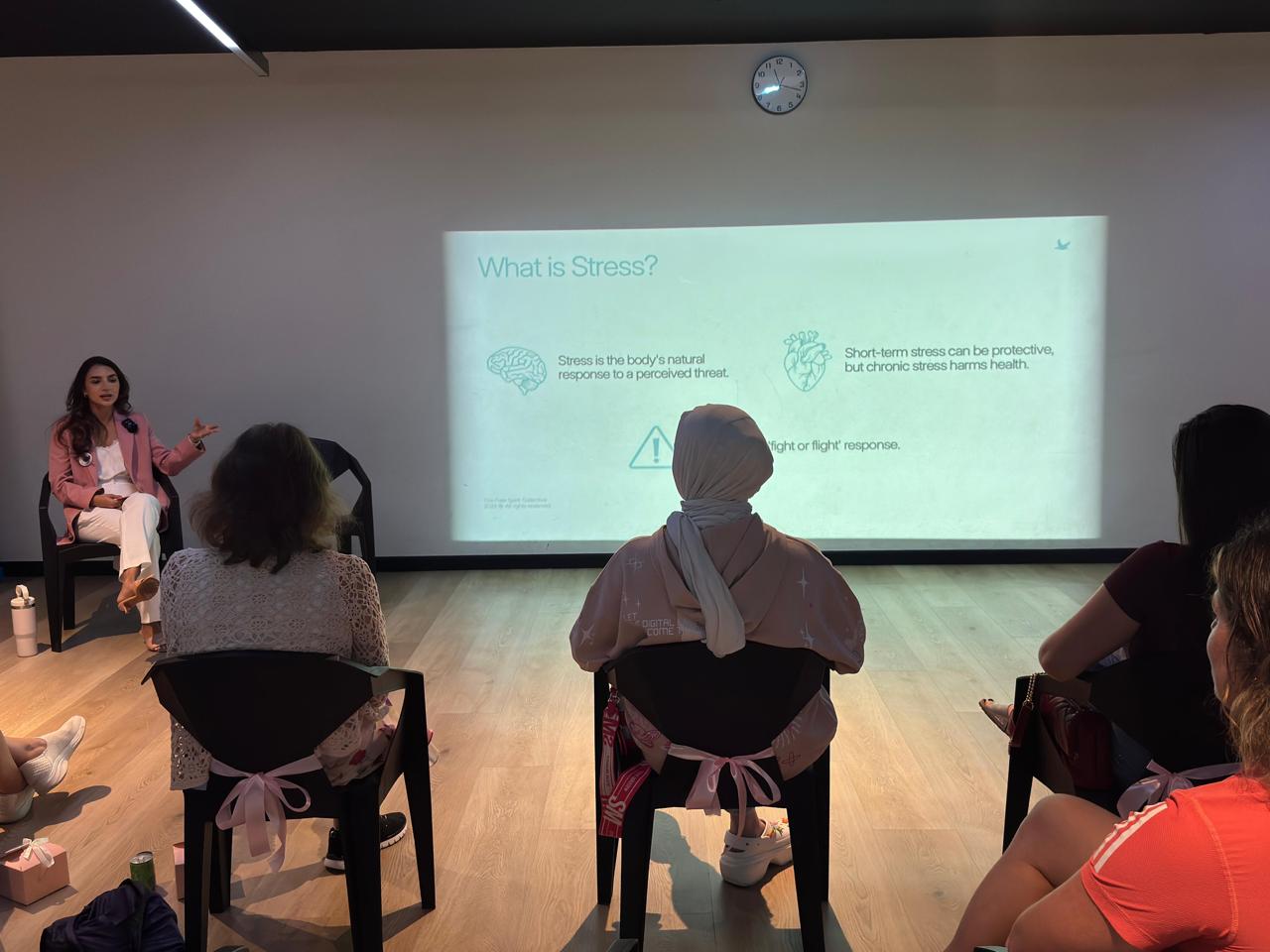Psychosomatic health workshop on stress and disease